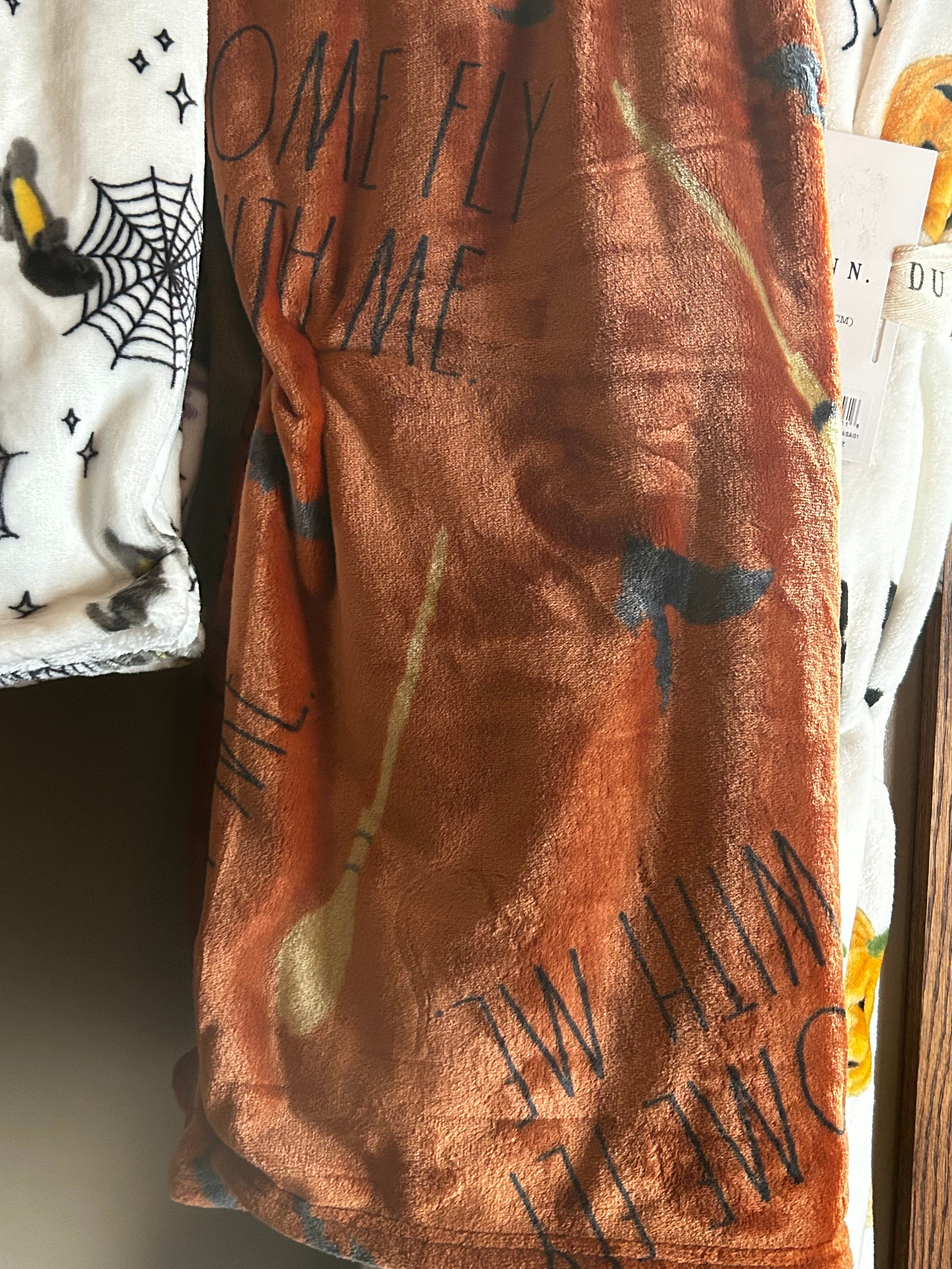 Rae Dunn Halloween Blankets