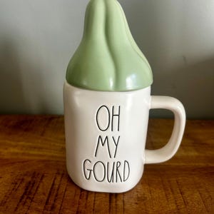 Rae Dunn Thanksgiving &quot;Oh my Gourd&quot; Coffee Mug