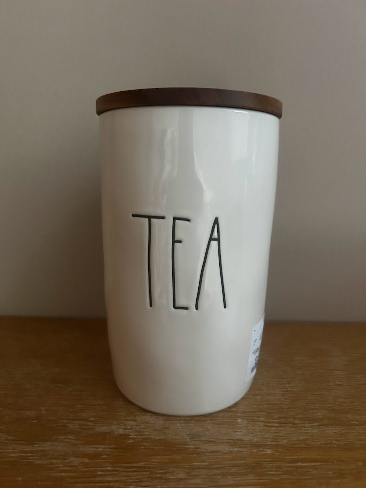 Rae Dunn Kitchen Canisters Keep, Hold, Save. Coffee, Cream, Tea, Jam