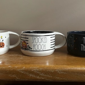 Rae Dunn Peanuts Halloween Oversized Bowls/Mugs