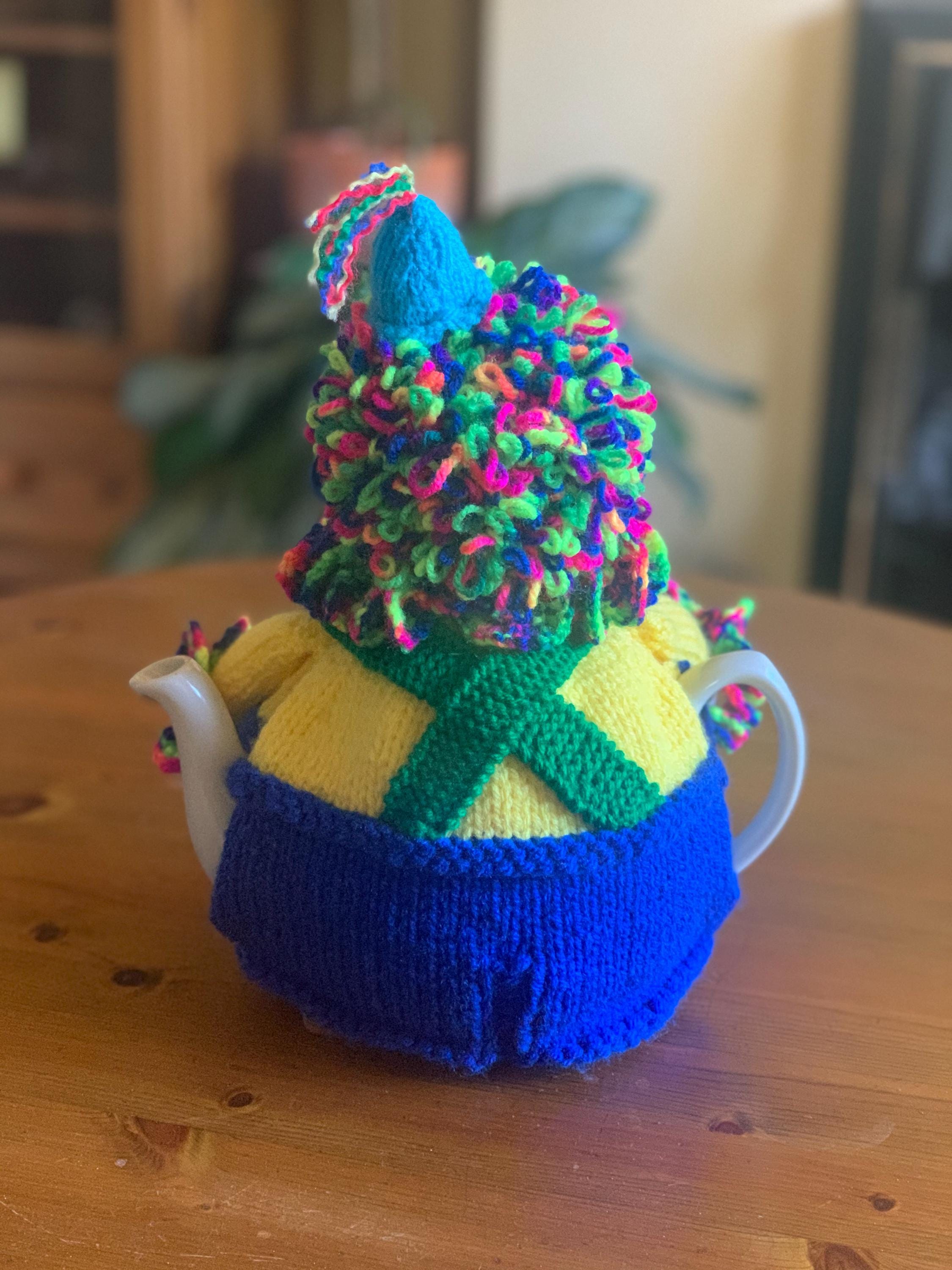 Charlie the Clown Tea Cosy Knitting Pattern. a PDF Digital Download ...