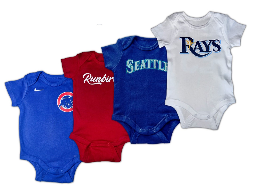 Custom Baby Baseball Jersey Bodysuit Tshirt Etsy