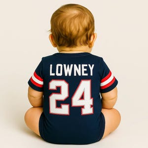 Body o camiseta deportiva personalizada para bebé: Equipamiento deportivo personalizado