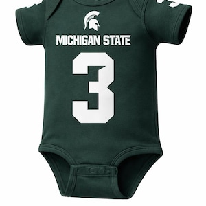 Custom College Football Jersey Onesie™: Personalized Baby Toddler Kids Outfit image 9