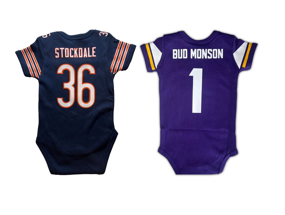 Custom Toddler Football Jersey Tshirt Etsy