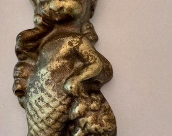MERMAID BATHROOM VINTAGE Florida Gold Mermaid