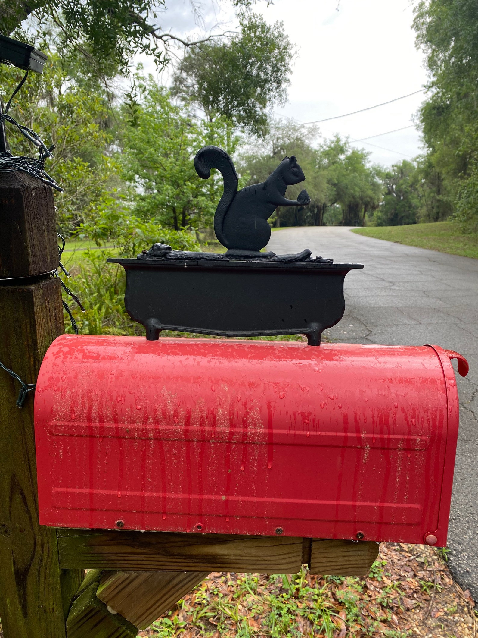 Mailbox Decoration Mailbox Topper Vintage Mailbox Antique Etsy