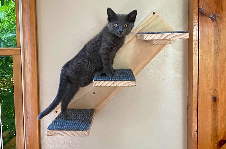 Cat Steps Wall Mounted Cat Steps Etsy