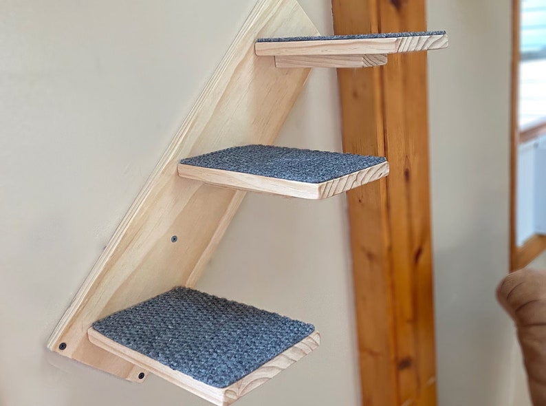 Cat Steps Wall Mounted Cat Steps Etsy