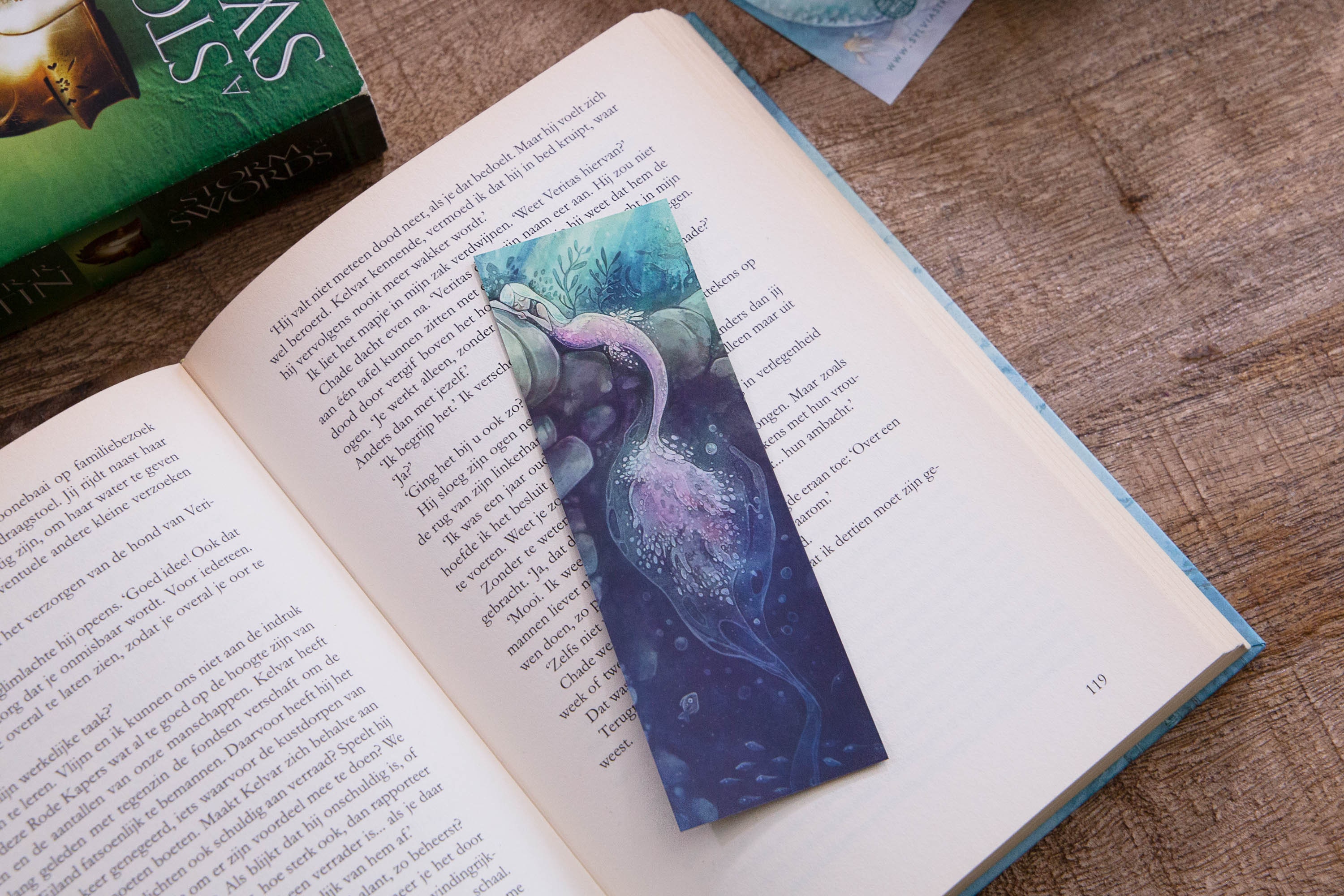Fantasy Art Bookmarks Mythical Creatures Mermaid Bookmark Etsy UK
