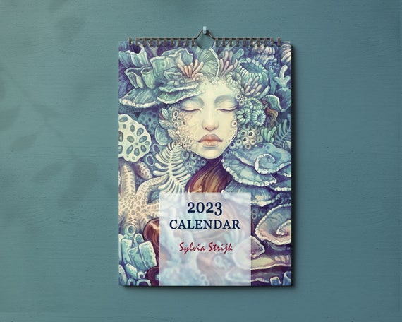 Fantasy 2023 Wall Calendar Fantasy Art Illustrated Calendar - Etsy
