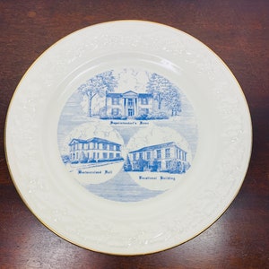 Homer Laughlin,Chaine Des Rotisseurs,Plate Homer Laughlin Chaine Des Rotisseurs Seattle Collection Artist Dinner Plate RARE Seattle Plate