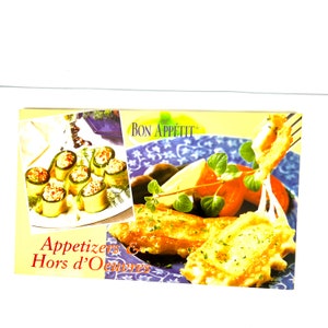 1998 Bon Appetit Appetizers & Hors d&#39;Oeuvres Recipe Cookbook My40YearCollection