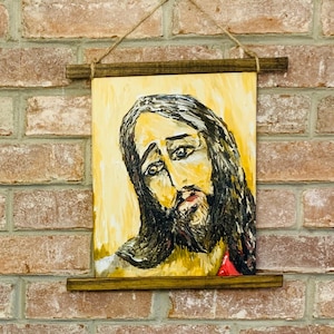 The son - Original Acrylic Painting on canvas; Religious Art