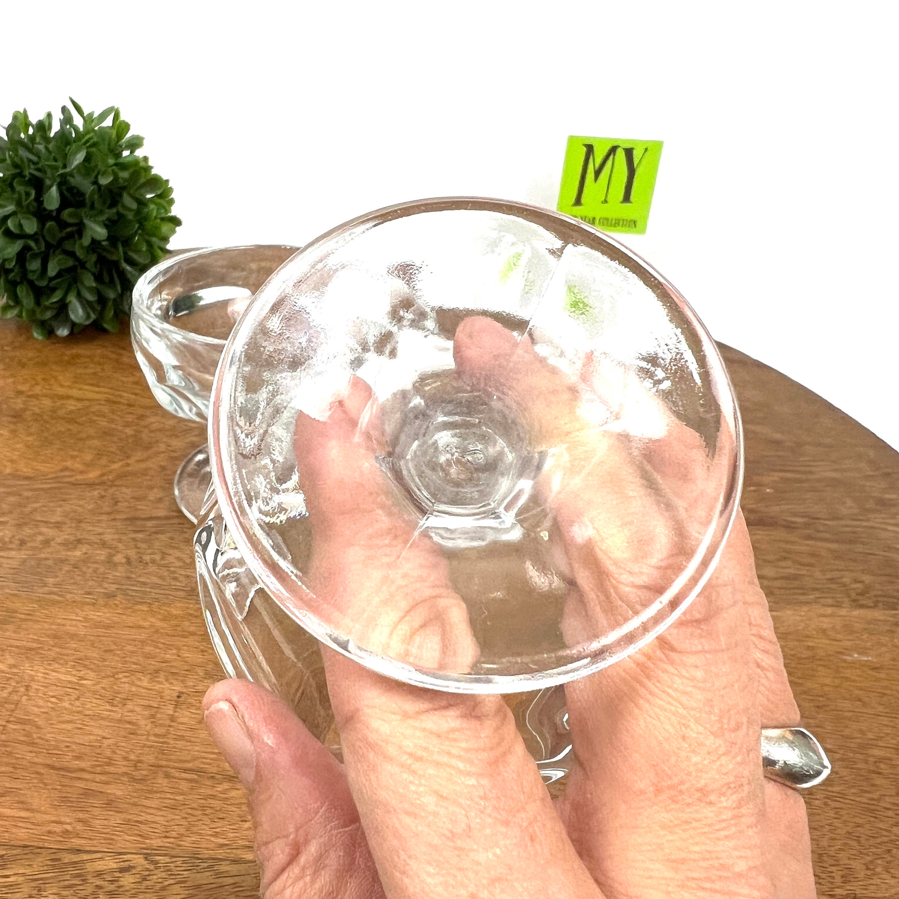 ヴィンテージ フェデラル グラス シャーベットカップ：コロニアル