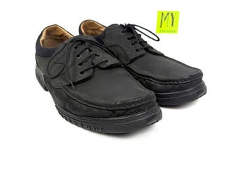 Vintage SKECHERS Men\'s Black Leather Dress Shoes Made in Italy sz 12 EUC Vintage SKECHERS Men main image 2