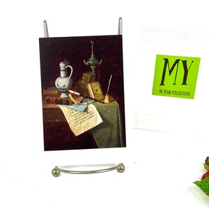 Cartolina d'epoca - National Gallery of Art, Washington DC - My Gems di William M Harnett Cartolina - Art Ephemera My40YearCollectio