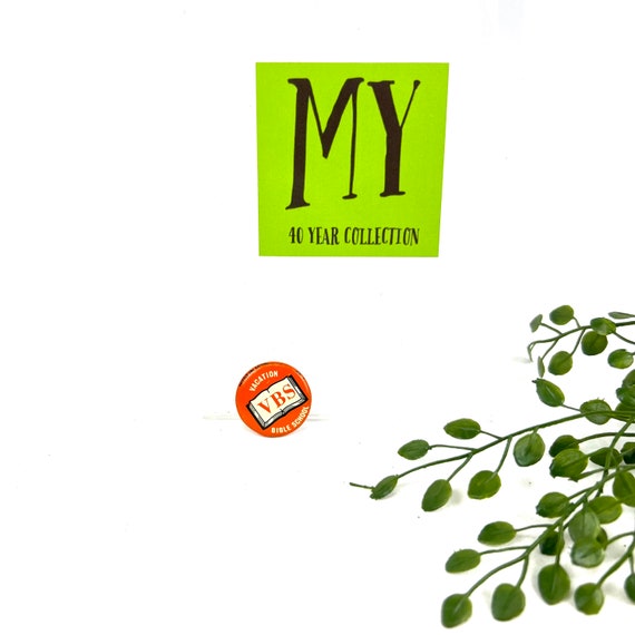 Vintage Pin VBS Vacation Bible School Patent Pi… Gem