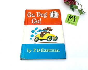 Libro clásico de 1961 de Go Dog Go de P.D. Eastman - Lector principiante