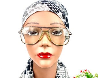 Vintage Zimco Tempo Metal Women&#39;s Reading Glasses 135 R.G.P. Retro 60&#39;s Reading Glasses Disco Style My40YearCollection