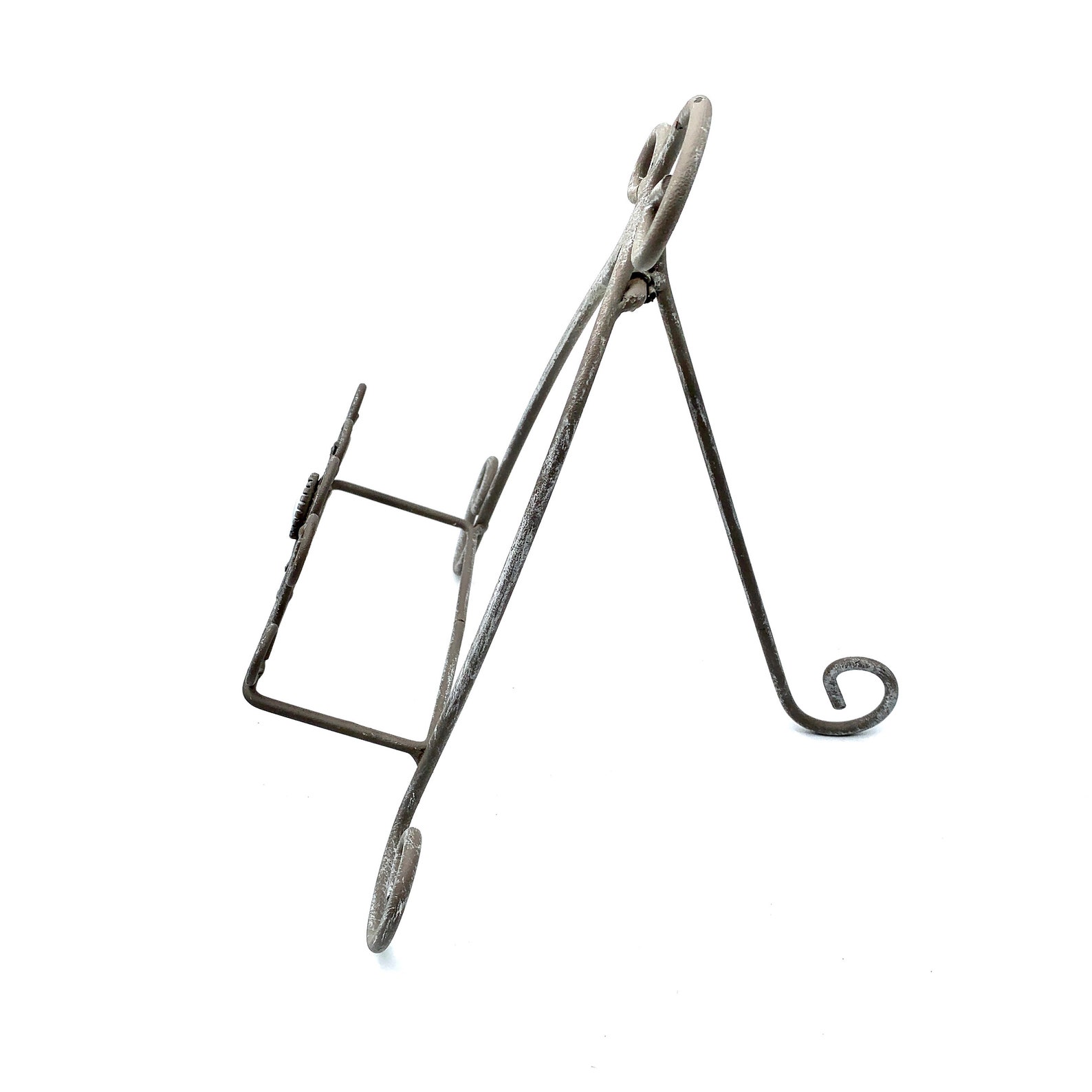 Vintage Ornate Distressed Tabletop Easel Decorative Display Etsy