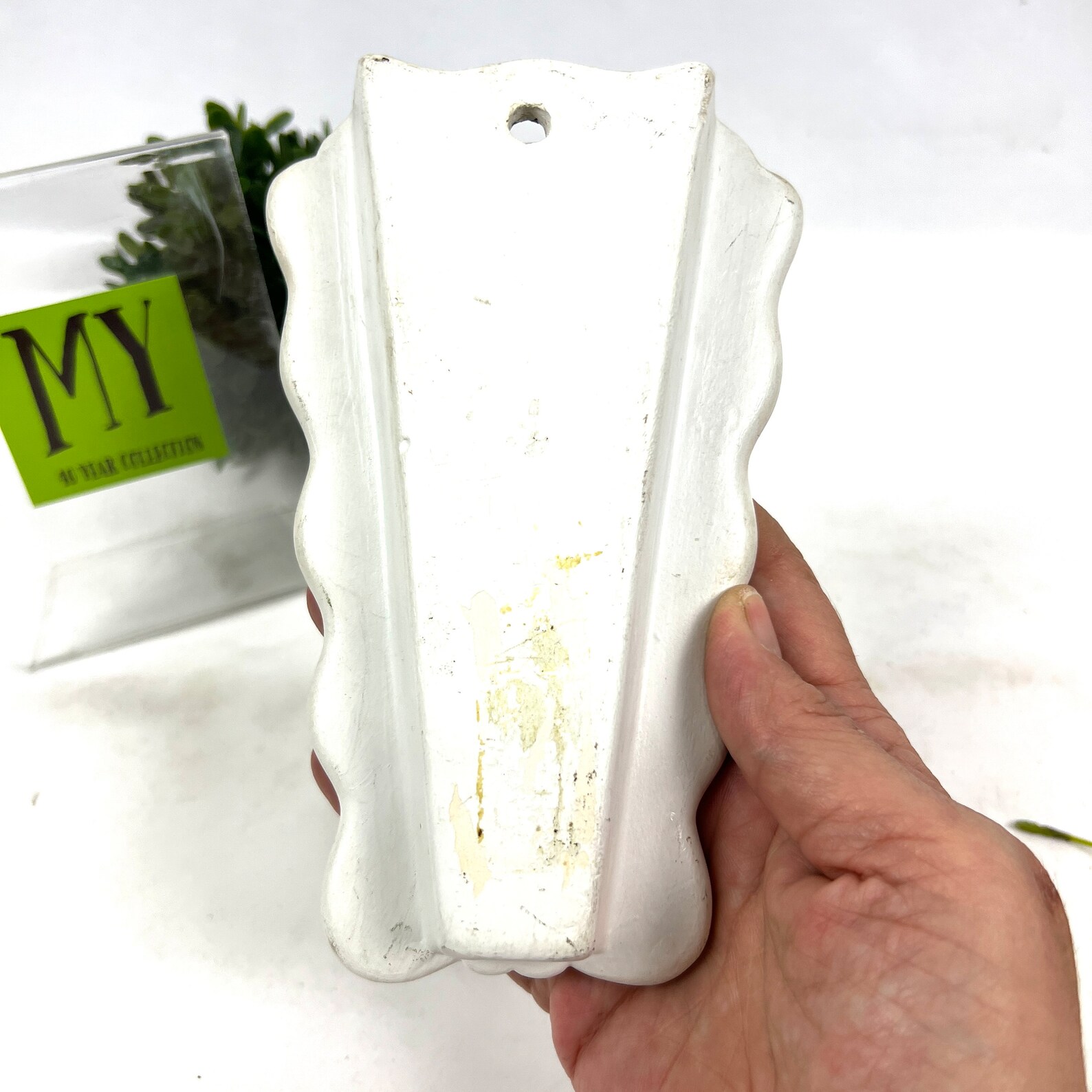 Vintage Hand Painted Ceramic Hobbyist Wall Pocket Mushrooms Etsy