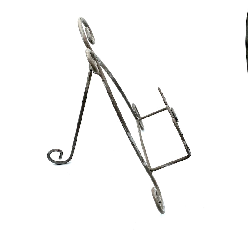 Vintage Ornate Distressed Tabletop Easel Decorative Display Etsy