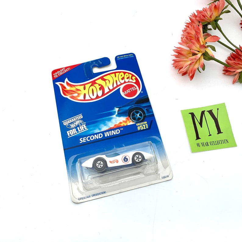 Vintage Mattel Hot Wheels Second Wind Car number 527 Collectible Race Car Toy Diecast Toy Car My40YearCollection image 9