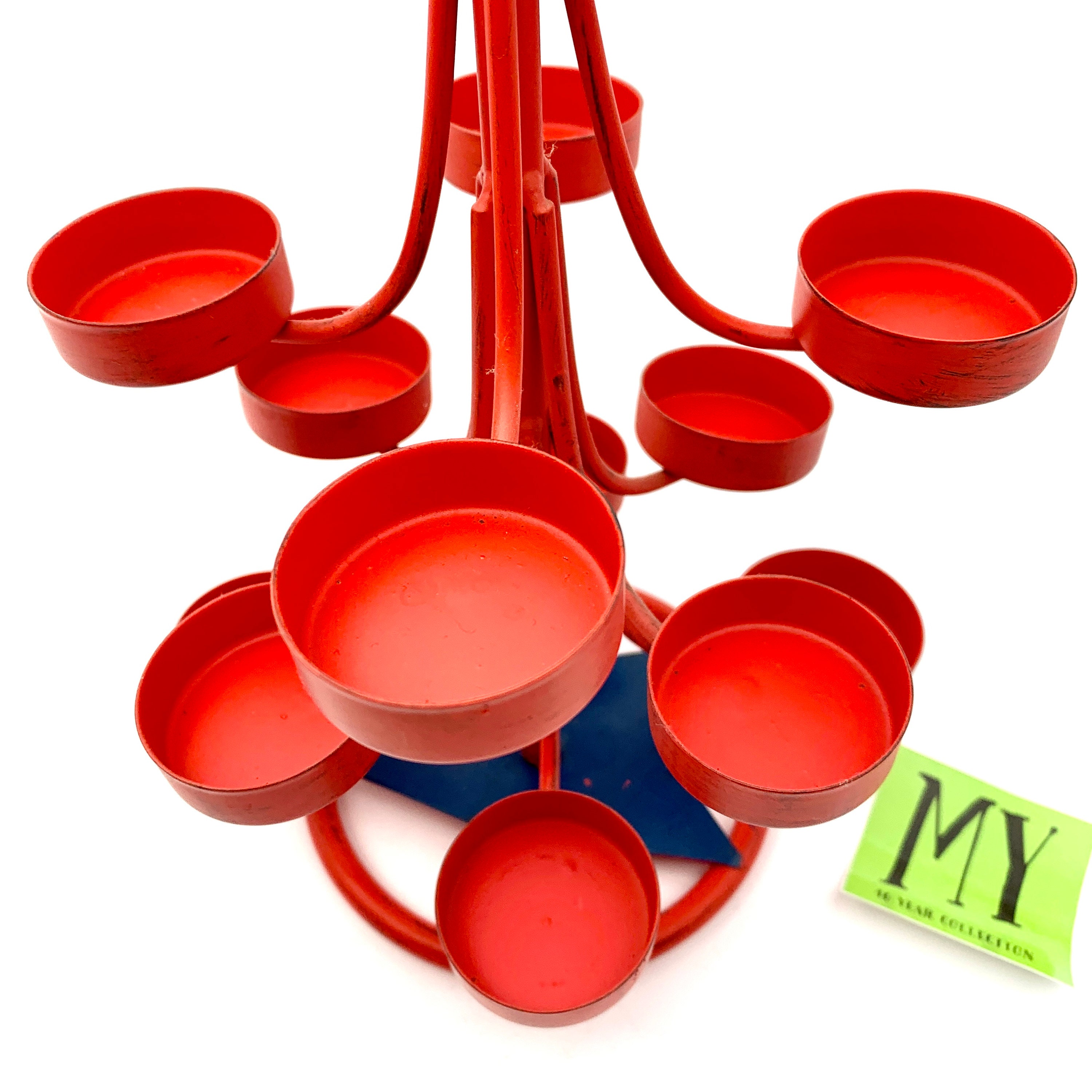 ヴィンテージアメリカンメタルティーライトキャンドルホルダーツリー