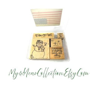 Vintage Stampin&#39; Up kerststempels - kaarten maken, scrapbooking
