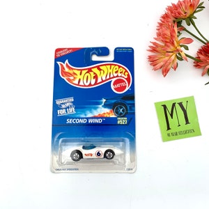 Vintage Mattel Hot Wheels Second Wind Car number 527 Collectible Race Car Toy Diecast Toy Car My40YearCollection image 3