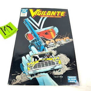 Vintage Vigilante, DC Comic, Number 43, 1987 Superhero Graphic Novel My40YearCollection