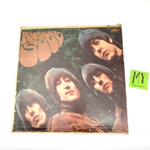 The Beatles Rubber Soul  Vinyl LP Record Capitol Records 1965 Collectible Vinyl Rock n Roll My40YearCollection