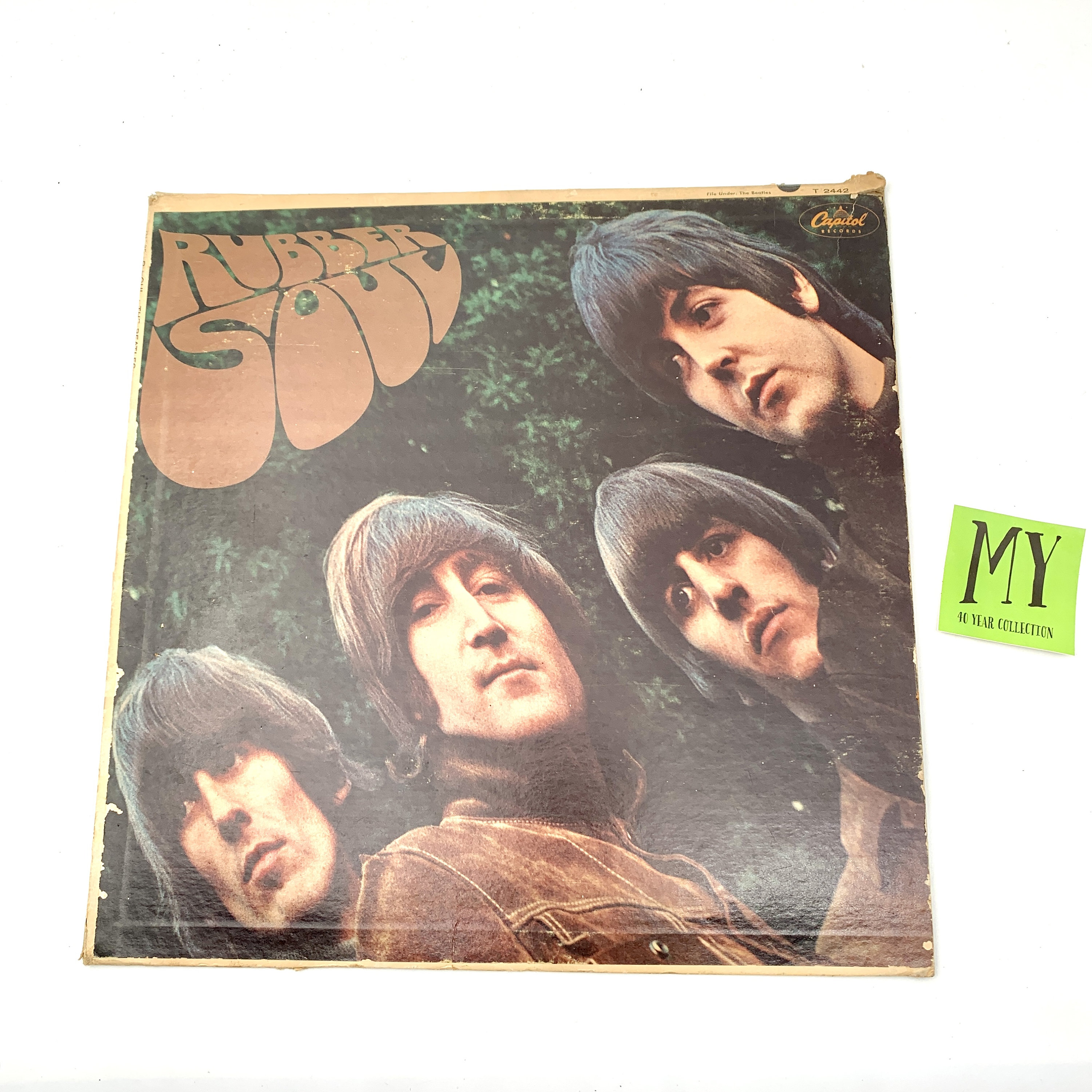 ザ・ビートルズ『ラバー・ソウル』LPレコード - 1965年 キャピトル