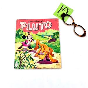 1957 Walt Disney's Pluto Whitmans Tell A Tale Series Book Collectible My40YearCollection