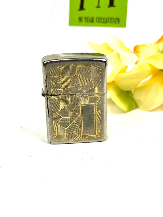 Vintage Gold-plated Zippo Lighter – Shimmer Model 33, 1991