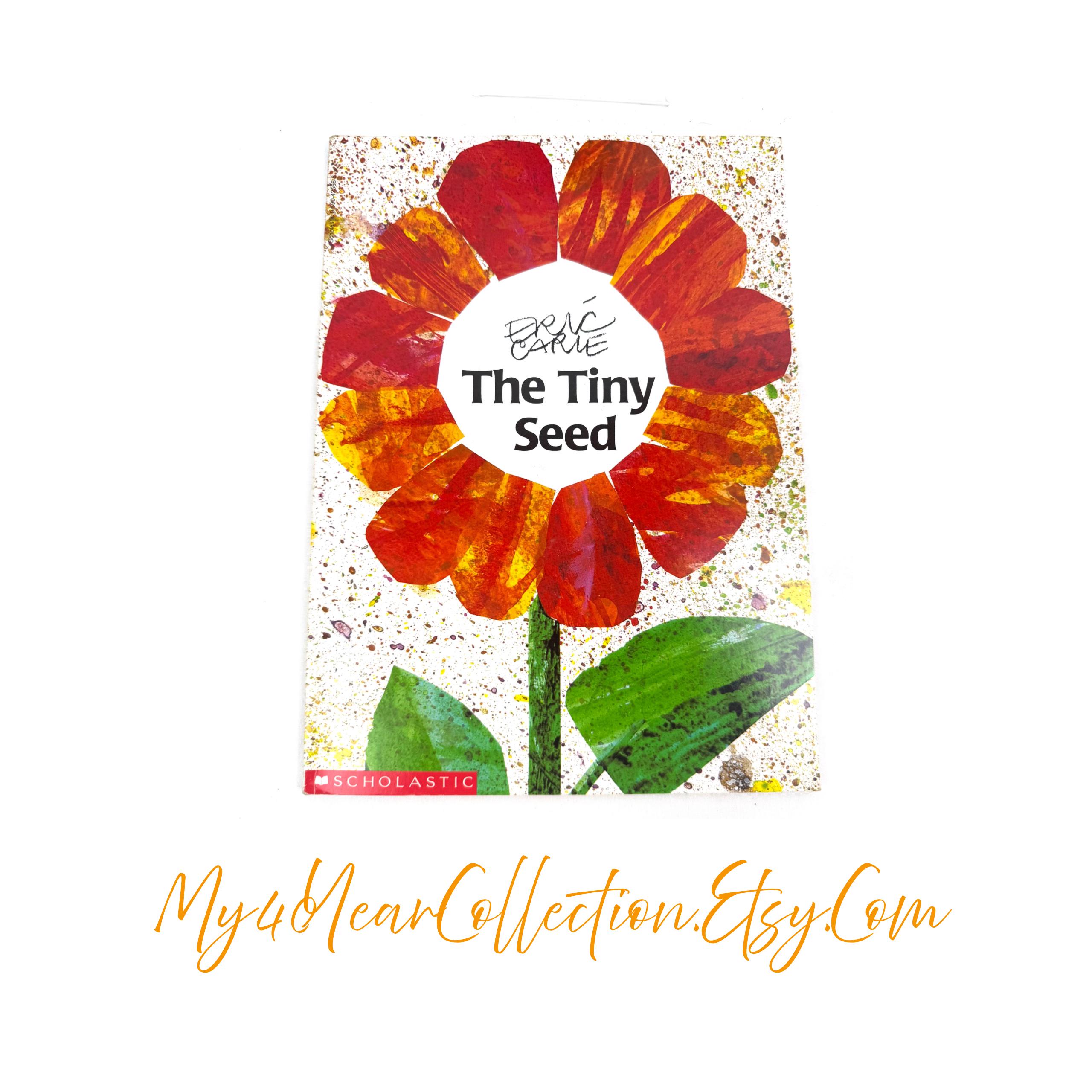 Er47 The Tiny Seed Eric Carle 音声絵本 Vintage the Tiny Seed by Eric Carle – 1989 Scholastic Edition - Etsy