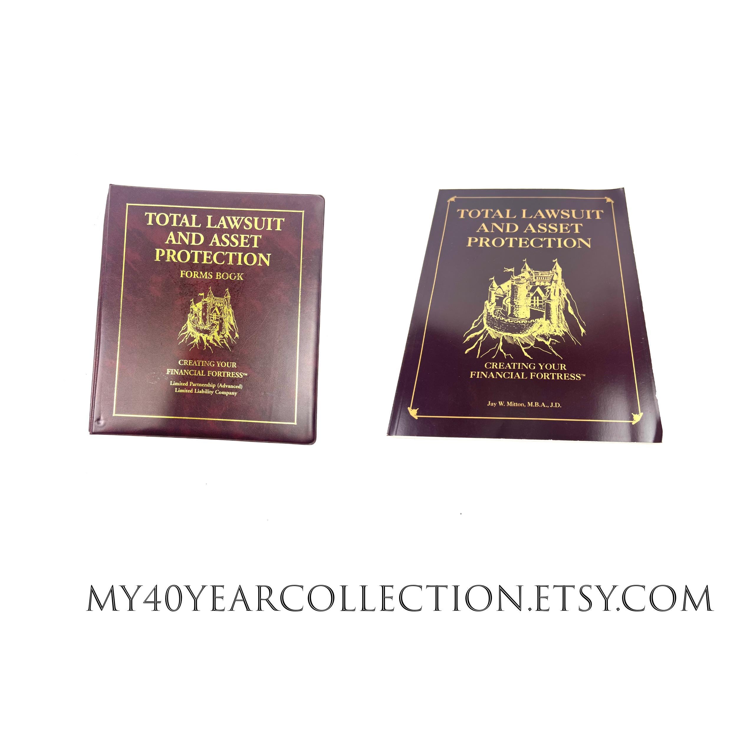 アンティーク・で資産を防衛せよ = Protect Your Asset… Vintage Lawsuit & Asset Protection Book Bundle by Jay W. Mitton
