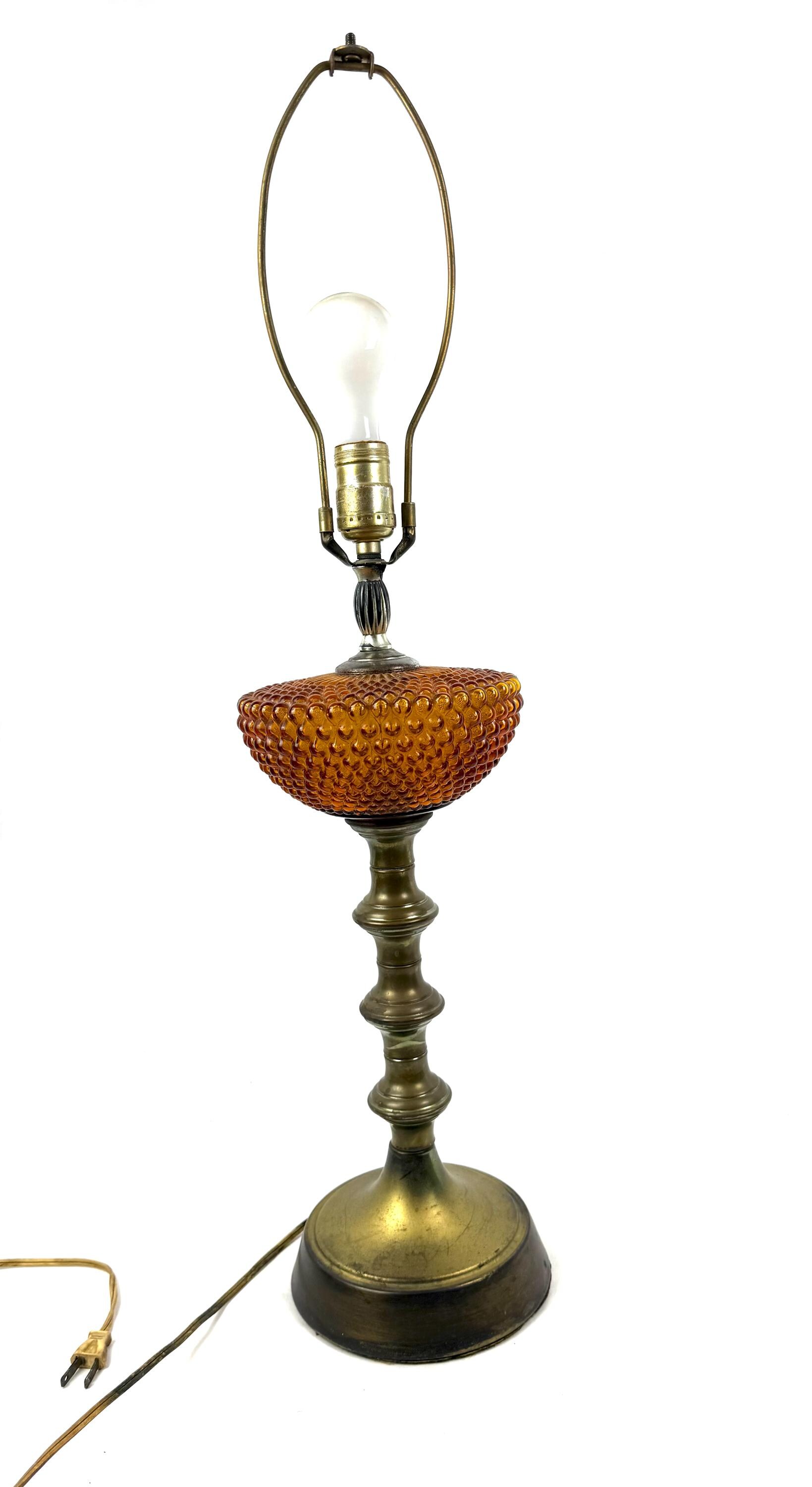 真鍮・アンティーク・ランプ イタリア製 ランプベース 真鍮 ブラス製 シェード別 アンティーク