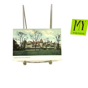 Stara pocztówka - Kentucky Confederate Soldiers' Home - Louisville KY - Opublikowano w 1908 r. Znaczek Benjamina Franklina - My40YearCollection