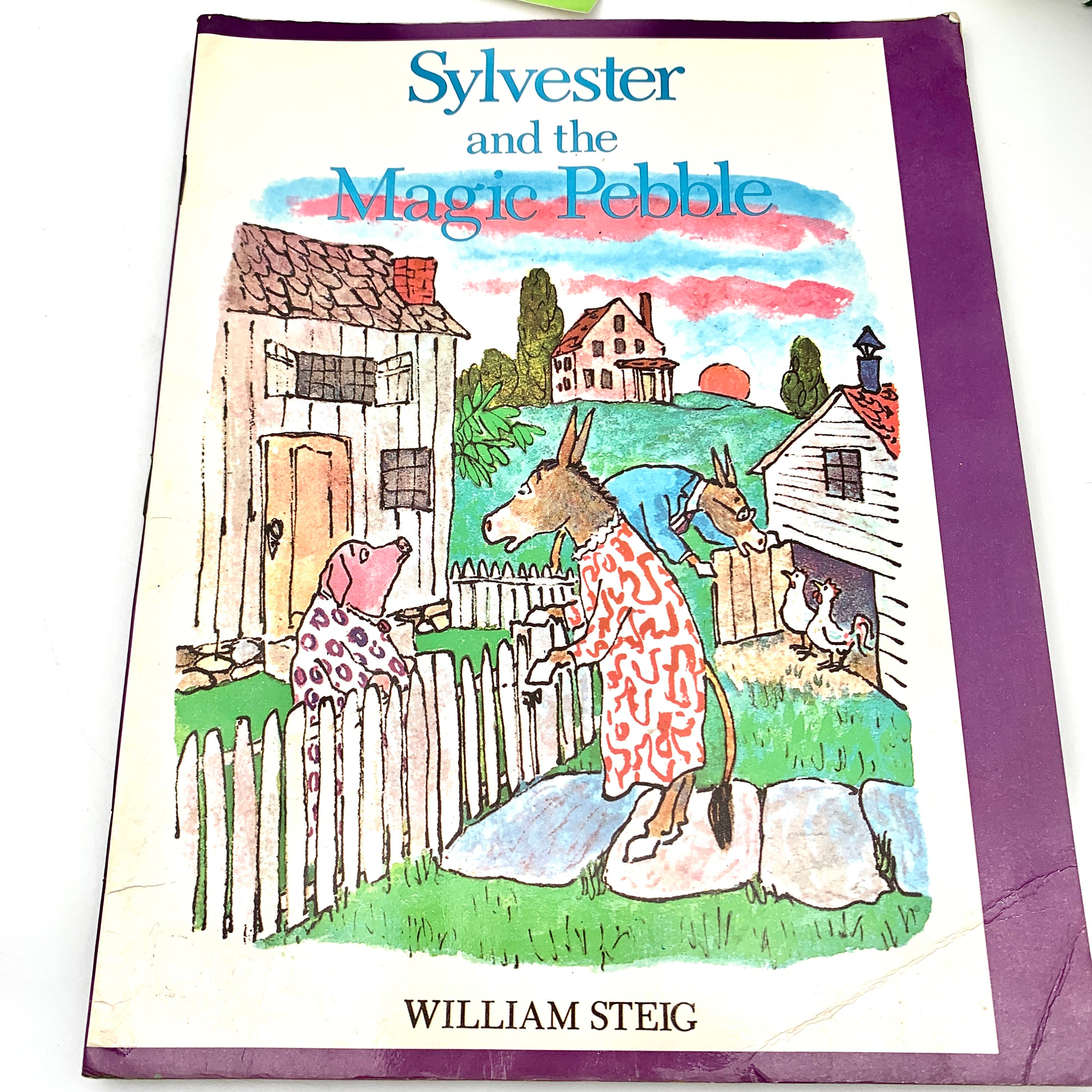 Sylvester and the Magic Pebble: William Steig 1989 Paperback - Etsy
