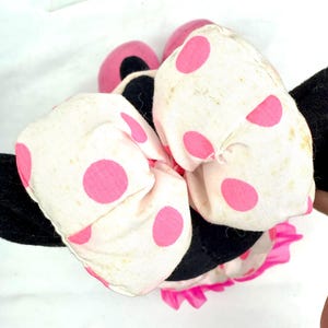 Vintage 1990-tals Mattel Minnie Mouse plysch med etiketter Mickeys prylar för barn bild 10