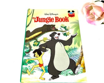 ヴィンテージ、ディズニー、ジャングルブック、子供向け、フィクション