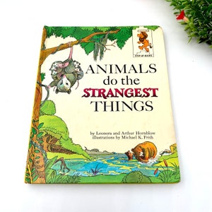 1964 Hardcover Book &quot;Animals do the Strangest Things&quot; by Leonora Hornblow My40YearCollection