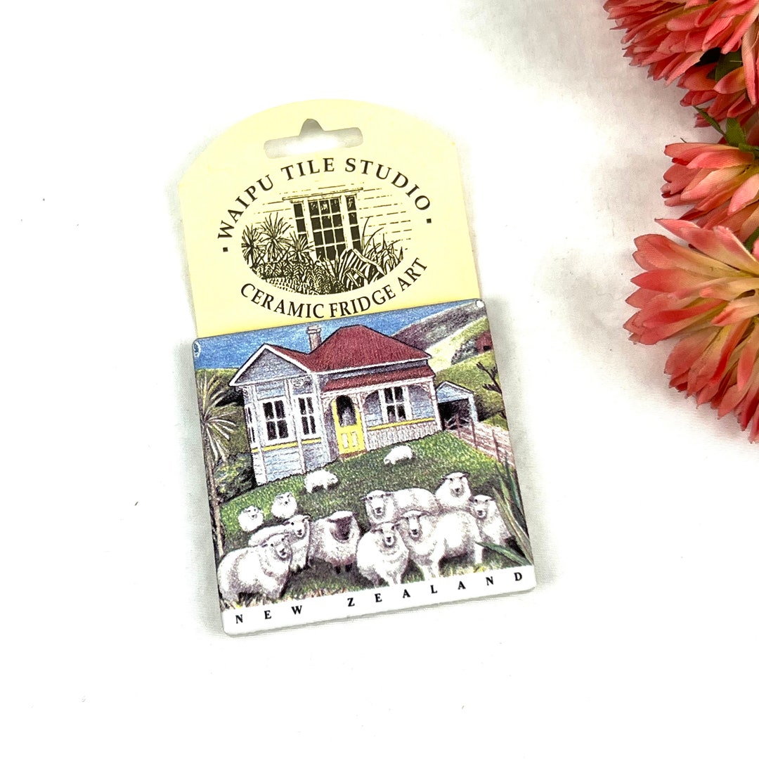 Vintage Ceramic Tile Refrigerator Waipu Tile Studio Patsy Bowey