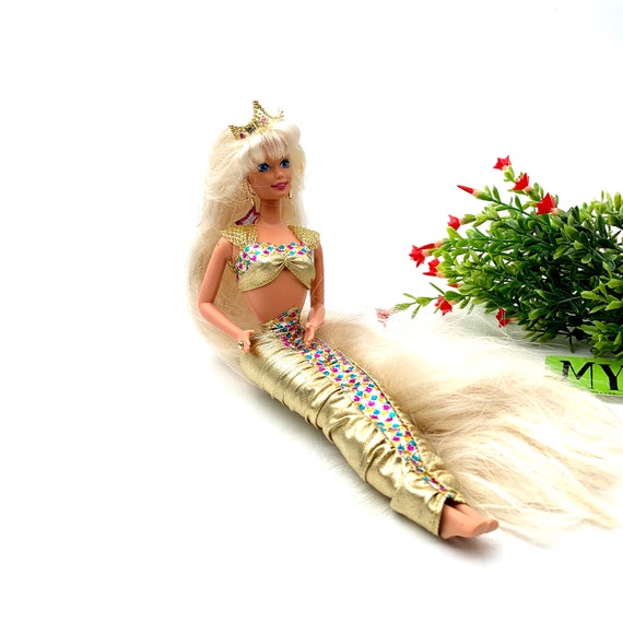 Vintage 1995 90's Mattel Jewel Hair Barbie Doll Super Long - Etsy Hong Kong Vintage 1995 90's Mattel Jewel Hair Barbie Doll Super Long - Etsy Hong Kong