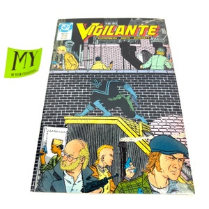 Vintage Vigilante, DC Comic, Number 41, 1987 Superhero Graphic Novel My40YearCollection