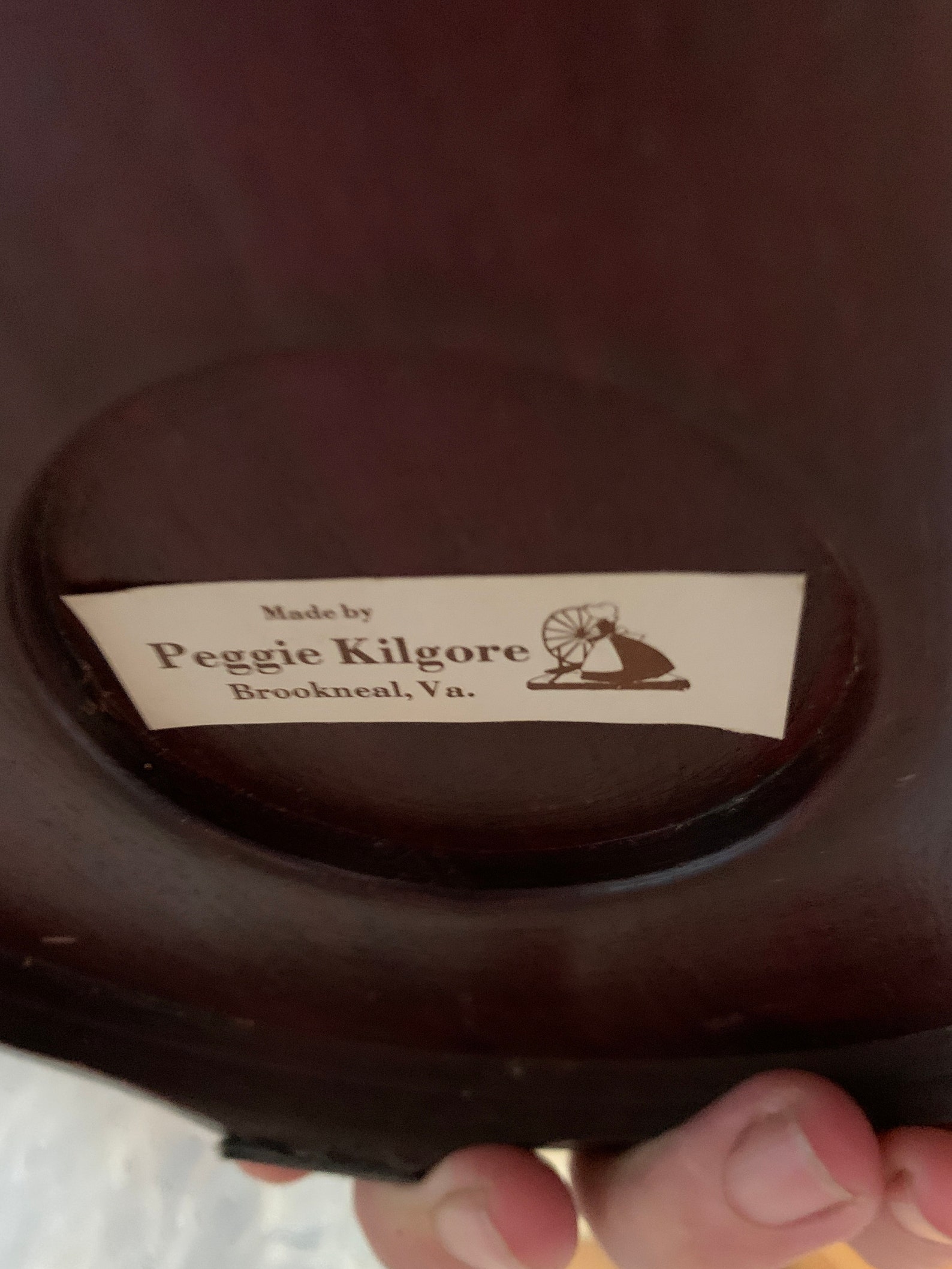 Vintage Peggy Kilgore 1989 Corn Husk Doll in Glass Dome Etsy