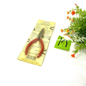 Vintage Fibre Craft Craft Tool NIB Needle Nose Pliers No. 1094 Jewelry Making My40YearCollection
