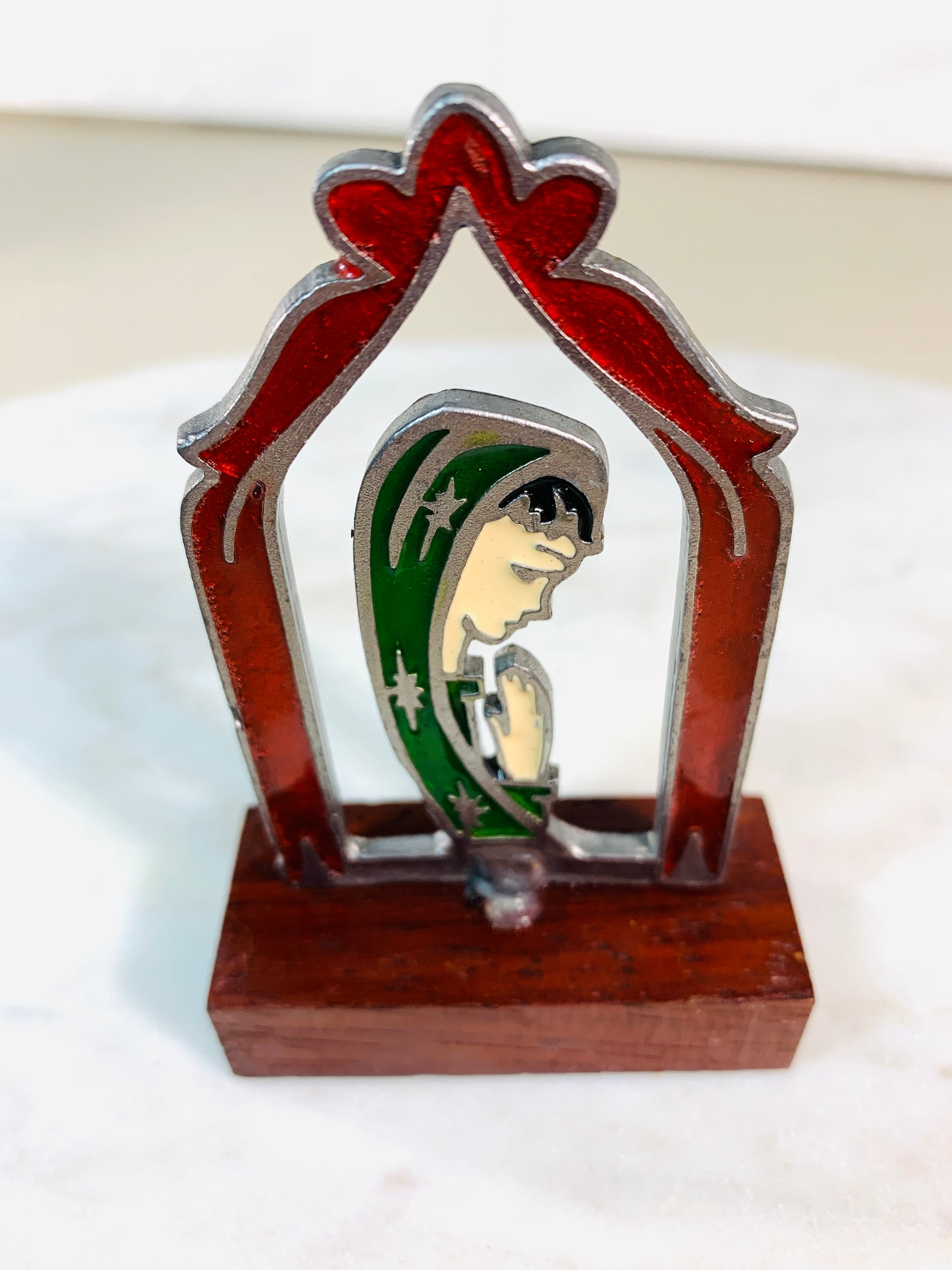 Vintage Peltro Smaltato Figurine Made in Italy Pewter Figurine Etsy